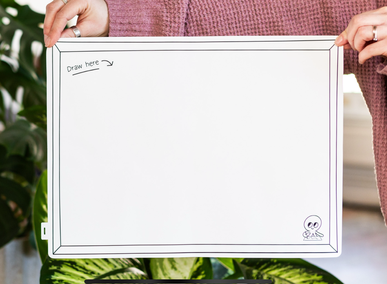 Space colouring silicone mat